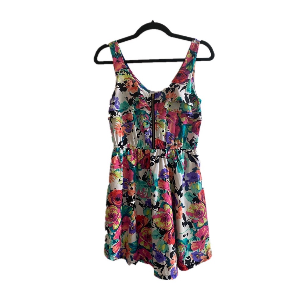 Bright floral sundress